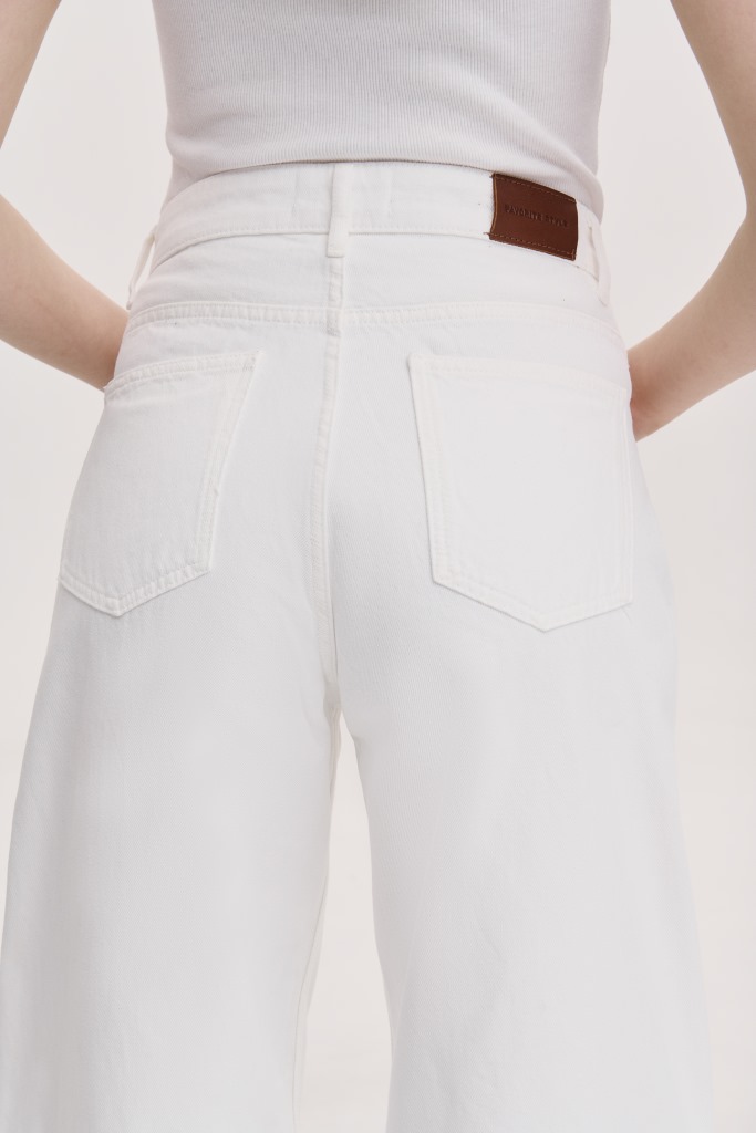 ДЖИНСИ РОЗСЛАБЛЕНОГО КРОЮ ПАЛАЦЦО 25 зображення 3